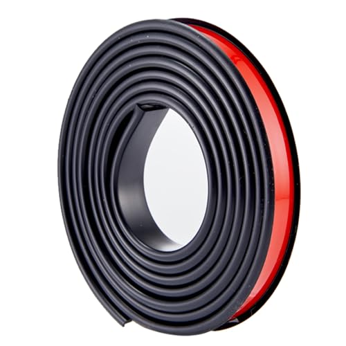 U-förmige Kantenanleimer, Kantenschoner U-förmige Möbelkantenstreifen, weiches, selbstklebendes TPE-Kantenband, schwarz, 5 Meter lang, Breite: 32 mm(Width:15mm) von PZOFERLIN