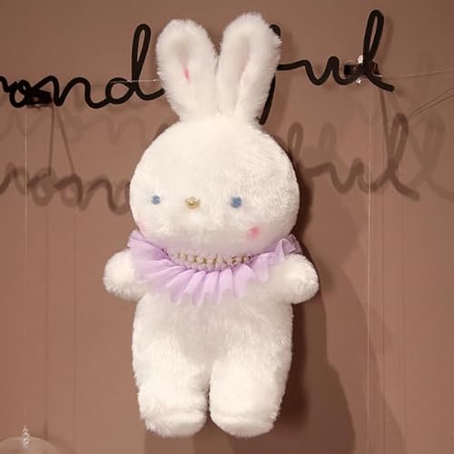 PaMut Kawaii Perle Kaninchen plüsch hase Spielzeug niedlich weich garn Kleid plüsch Tier Dekoration Puppe Kinder 30cm 1 von PaMut