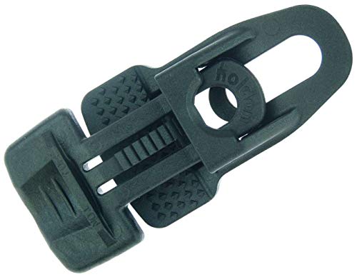 100 x Holdon® MIDI Clip Schwarz - Klammer Klemme Befestigungsöse für Banner, Zelt, Planen, Molton - BO-Camp/Isabella von Paccs