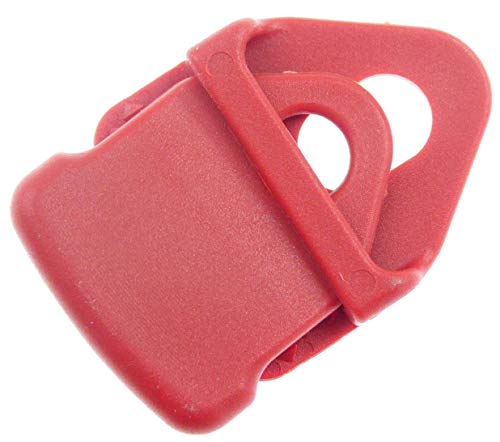 100 x Holdon® Mini Clip Rot - Klammer Klemme Befestigungsöse Banner, Zelt, Planen, Molton - BO-Camp/Isabella von Paccs