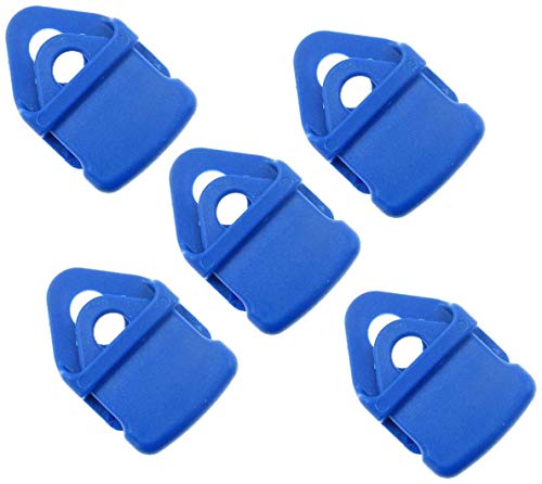 5 x Holdon® Mini Clip Blau - Klammer Klemme Befestigungsöse Banner, Zelt, Planen, Molton - BO-Camp/Isabella von Paccs