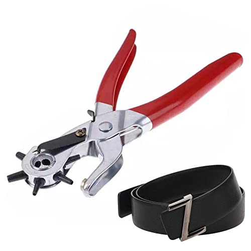 Leder Gürtellocher Locher Robuste Locher Leder Werkzeug Präzisionswerkzeug für Gürtel Uhrenarmbänder Handtaschenriemen Leder Locher Pacienjo von Pacienjo