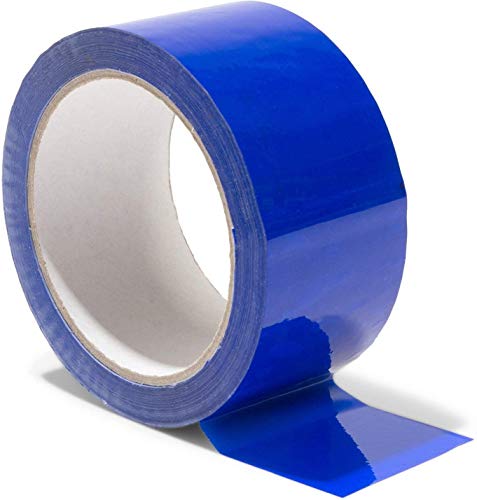 Klebeband Paketband Packband Verpackungsklebeband PP 48mm x 60y Panzertape aus Polypropylen 24 Rollen Farbe blau von Pack-Film