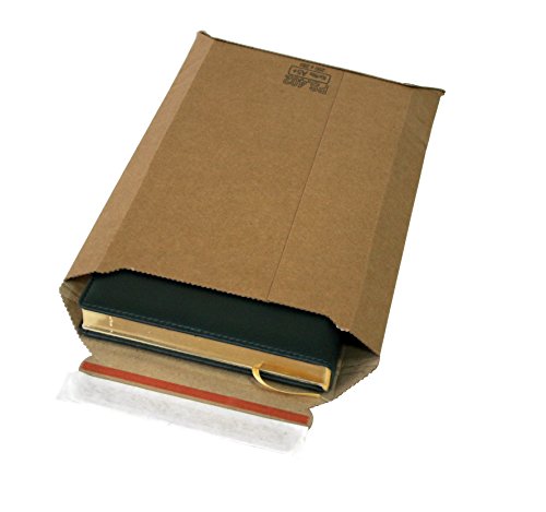 Premium Versandtaschen aus Mikro-Wellpappe Karton DIN A5+ 280x200mm bis 50mm Füllhöhe (PS.402) (600) von Packsmart