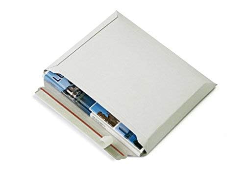 Versandtaschen weiß Vollpappe (Querbefüllung) Karton DIN A4 - flach: 315x240mm / aufgestellt 280x190x40mm (PS.163) (300) von Packsmart