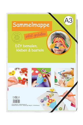 PAGNA 21666-02 Multipack Sammelmappe A3 zum Selbstgestalten von Pagna