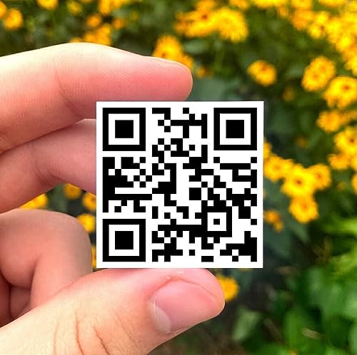 Pahdecor individuelle QR-Code-Aufkleber, Unternehmenslogo-Aufkleber, personalisierte matte Logo-Aufkleber, wasserfeste Aufkleber, Happy Plan-Aufkleber, Wasserflaschen-Aufkleber von Pahdecor