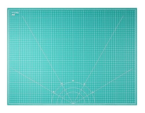 Snyderline® Schneidematte A0 = 91x122cm, 5-lagig, beidseitig bedruckt, selbstheilend, Schneideunterlage grün von Snyderline