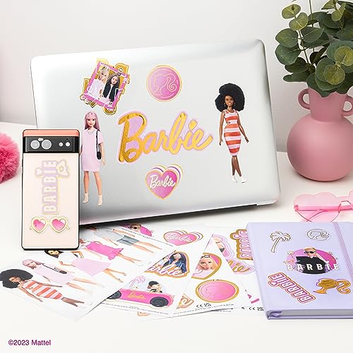 Paladone Barbie Gadget Aufkleber - Dekorieren mit lustigen Barbie Sticker Accessoires - 22 Aufkleber von Paladone