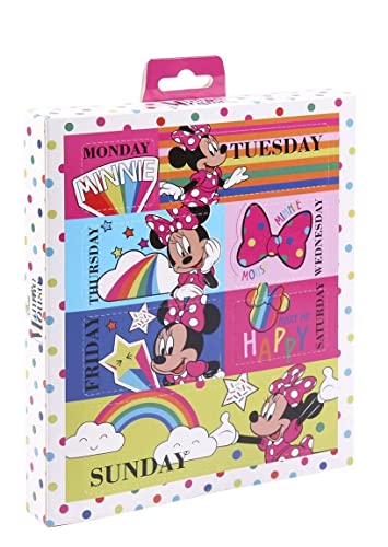 Palleon Minnie Schmuckkästchen mit einzelnen Fächern Schmuckschatulle für Kinder Haarschmuck-Box von Palleon