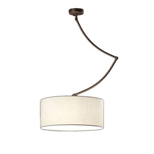 Palmarc Lampe Cisne Single Farbe Oxid Schirm Country Beige von Palmarc