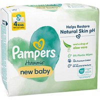 Pampers® Feuchttücher new baby Harmonie™ 1-lagig weiß, 184 St. von Pampers®