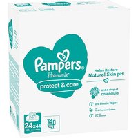 Pampers® Feuchttücher protect & care Harmonie™ 1-lagig weiß, 1.056 St. von Pampers®