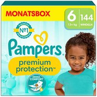 Pampers® Windeln Monatsbox premium protection™ Größe Gr.6 (13+ kg) für Kids und Teens (4-12 Jahre), 144 St. von Pampers®