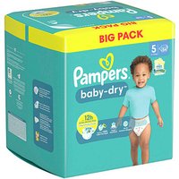 Pampers® Windeln baby-dry™ BIG PACK  Größe Gr.5 (11-16 kg) für Babys und Kleinkinder (4-18 Monate), 54 St. von Pampers®