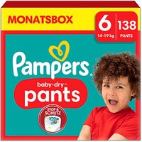 Pampers® Windeln baby-dry™ Monatsbox Größe Gr. 6 (14-19 kg) für Kids und Teens (4-12 Jahre), 138 St. von Pampers®