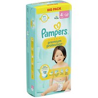 Pampers® Windeln premium protection™ BIG PACK Größe Gr.4 (9-14 kg) für Babys und Kleinkinder (4-18 Monate), 50 St. von Pampers®