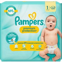 Pampers® Windeln premium protection™ Größe Gr.1 (2-5 kg) für Neugeborene (0-3 Monate), 24 St. von Pampers®