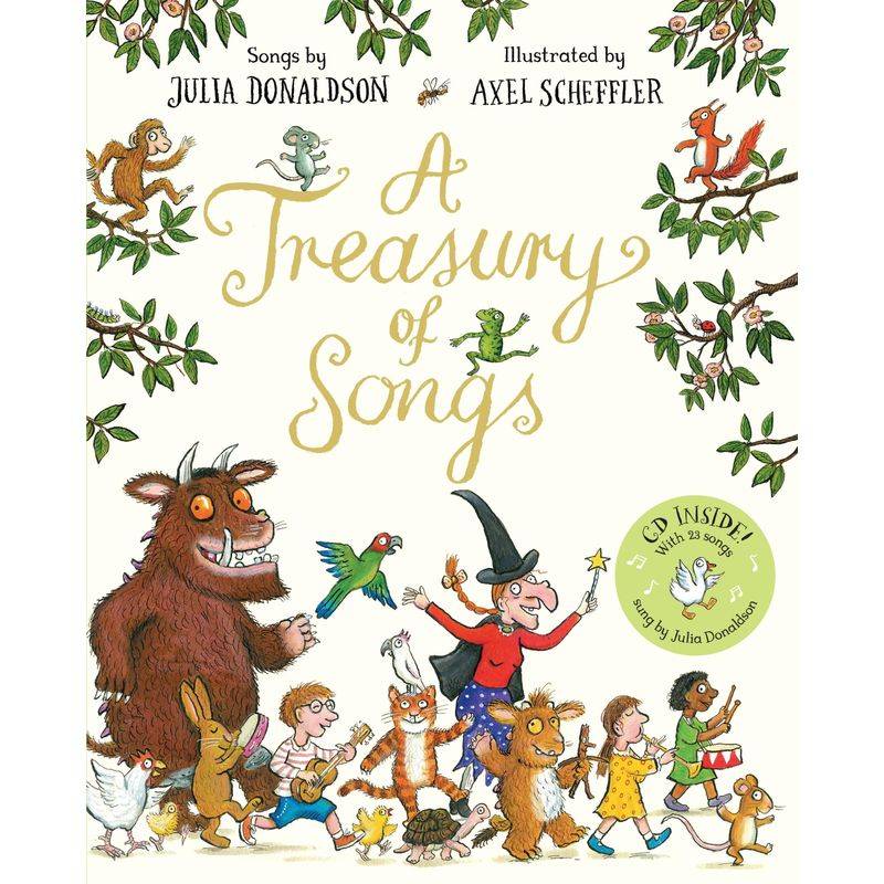 A Treasury Of Songs - Julia Donaldson, Kartoniert (TB) von Pan Macmillan