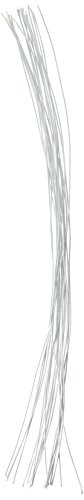 Panacea Cloth Covered Stem Wire 22 Gauge 18" 20/Pkg-White von Panacea