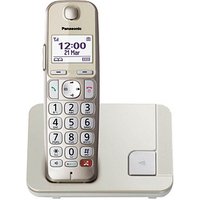 Panasonic KX-TGE250GN Schnurloses Telefon champagner von Panasonic