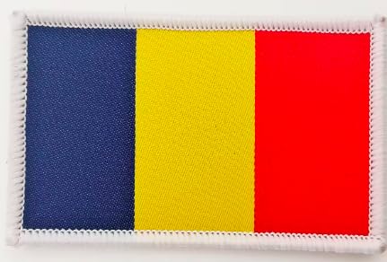 Gestickte Aufnäher Flagge Rumänien - Emblem bestickt - Rumänien bestickte Aufnäher - Rumänien Militär Patches, Rumänien Patch (Rumänien) von Pandiui23