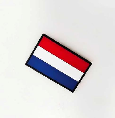 Pandiui23 Patch aus PVC Niederlande Militär Patch Niederlande, Abzeichen Niederlande, Flagge-Patch Niederlande, Taktisches Patch Niederlande, Patch PVC Niederlande (Niederlande) von Pandiui23