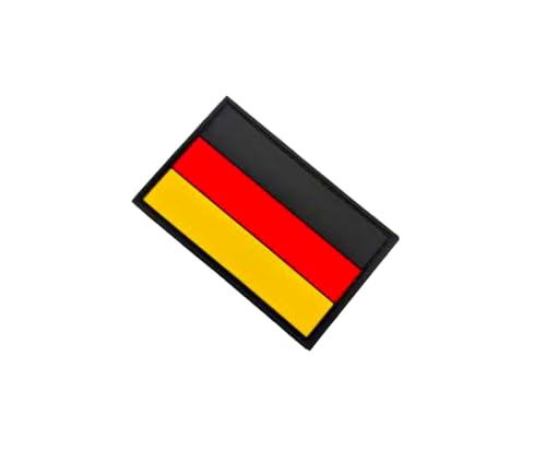 Pandiui23 Patch aus PVC Deutschland Militär Patch Deutschland, Abzeichen Deutschland, Flagge-Patch Deutschland, Taktisches Patch Deutschland, Patch PVC Deutschland (Deutschland) von Pandiui23