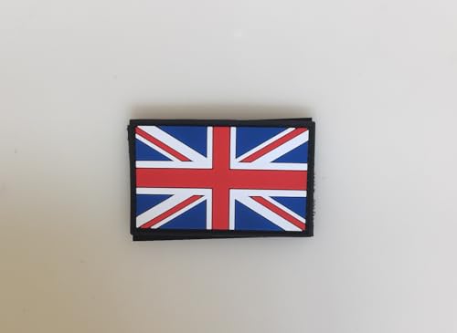 PVC Patch Militär Patches Britische Flagge taktischer Rucksack, britische Flagge von Pandiui23