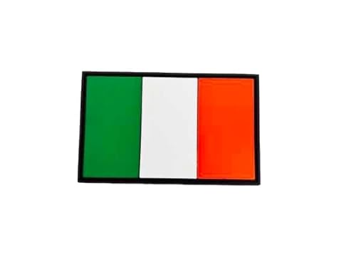 Pandiui23 Patch aus PVC Irland Militär Patch Irland, Abzeichen Irland, Flagge-Patch Irland, Taktisches Patch Irland, Patch PVC Irland (Irland) von Pandiui23