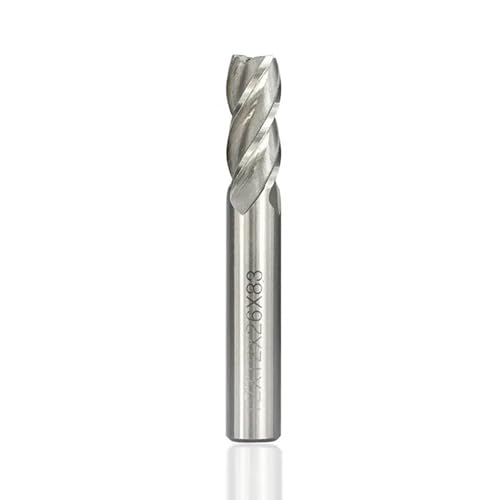 Pangyoo 6mm 10mm Schaft Fräser 4 Flöten Schaftfräser 1,5-13mm for CNC Maschine Fräsen Werkzeuge router Bit Metall Cutter Aluminium Fräsen Bit(1.5xD6x4x51L) von Pangyoo