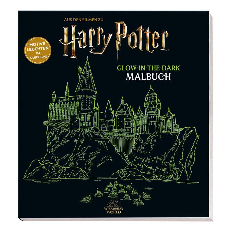 Aus Den Filmen Zu Harry Potter: Glow-In-The-Dark Malbuch - Panini, Kartoniert (TB) von Panini Books