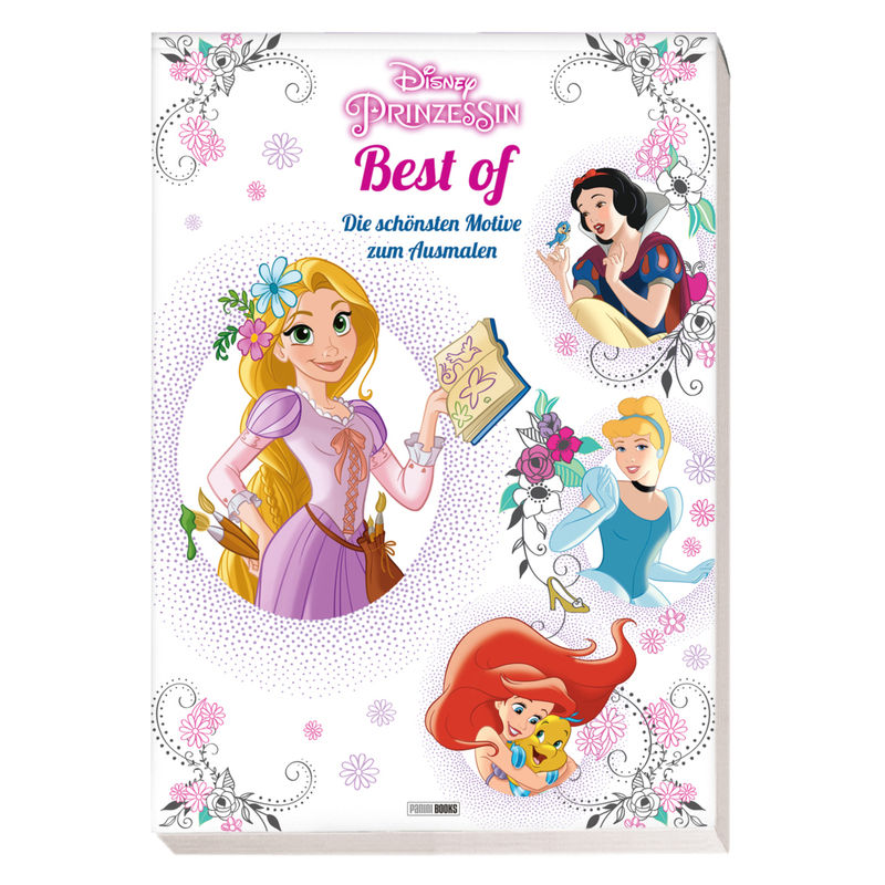 Disney Prinzessin Best Of: Die Schönsten Motive Zum Ausmalen - Panini, Kartoniert (TB) von Panini Books