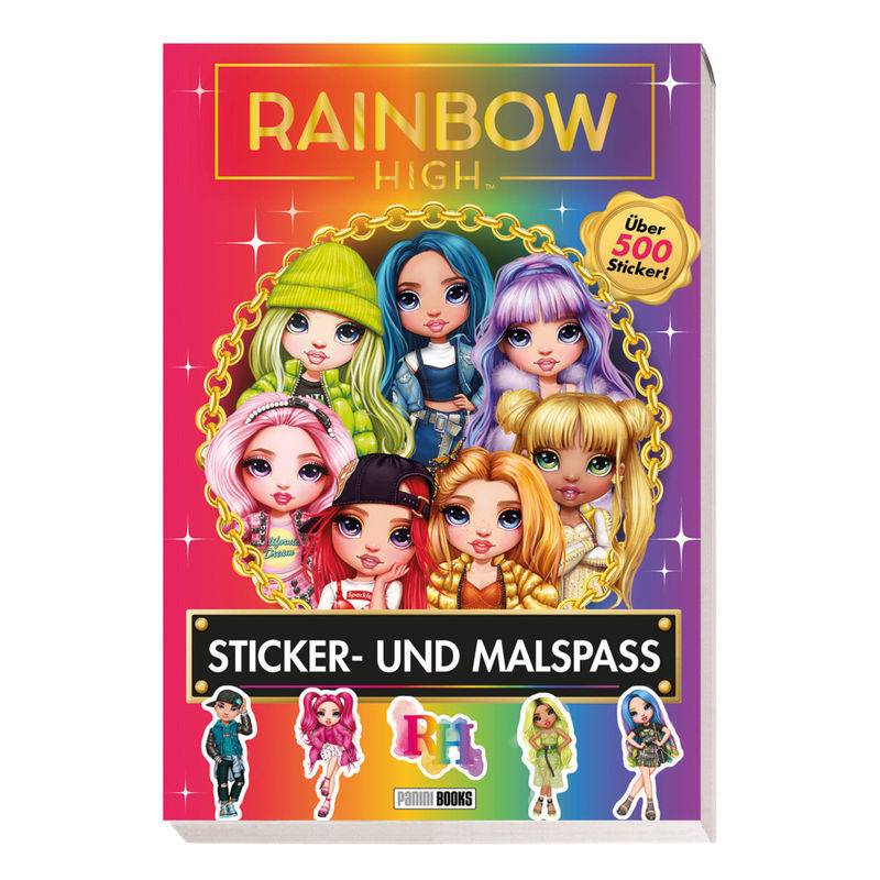 Rainbow High: Sticker- Und Malspaß - Panini, Kartoniert (TB) von Panini Books