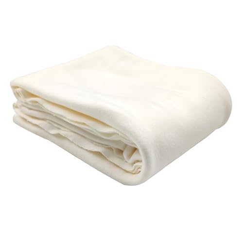 Einfarbiger Fleece-Stoff, 100 % Polyester, fusselfrei, weich und warm – ideal für Handarbeit, Patchwork, Heimtextilien, Decken und Sportbekleidung. von Panini Tessuti