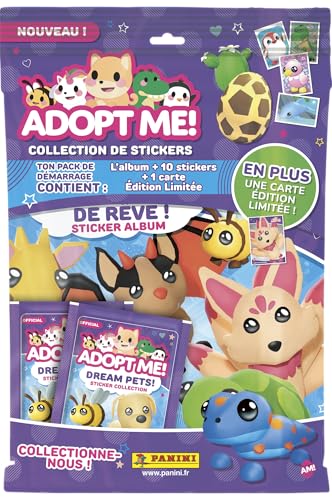 Adopt Me! Sticker-Kollektion – Starterpaket von Panini