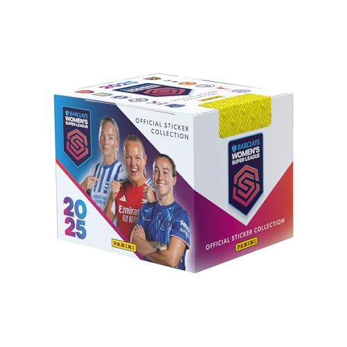 Barclays Damen Super League Offizielle Aufkleber-Kollektion 2025, 50 Packungen von Panini