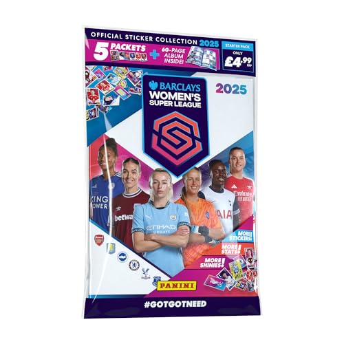 Barclays Damen Super League Offizielle Aufkleber-Kollektion 2025 - Starter Pack von Panini