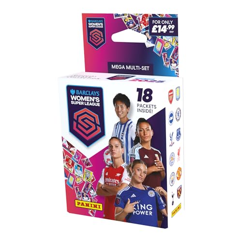 Barclays Damen Super League Offizielle Sticker-Kollektion 2025 - Mega Multiset von Panini