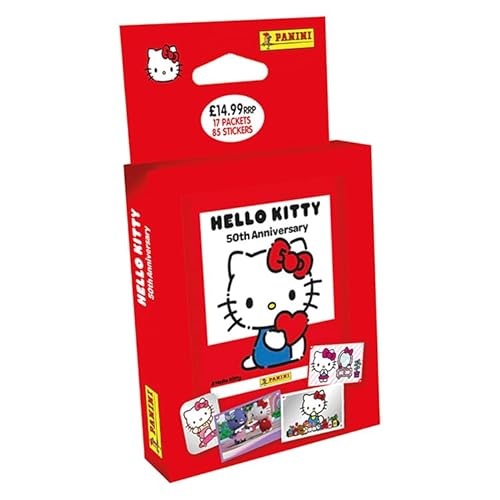 Hello Kitty Aufkleber-Kollektion zum 50. Hochzeitstag, Mega-Multiset von Panini