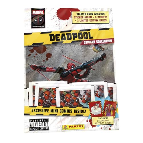 Marvel Deadpool Sticker Collection – Starter Pack von Panini