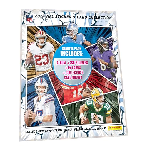 NFL Sticker und Sammelkarten Kollektion 2025 - Starter Pack von Panini