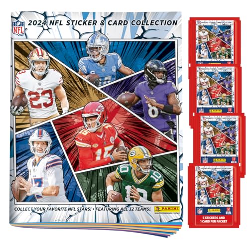 NFL Sticker und Sammelkarten Kollektion 2025 - Starter Pack von Panini