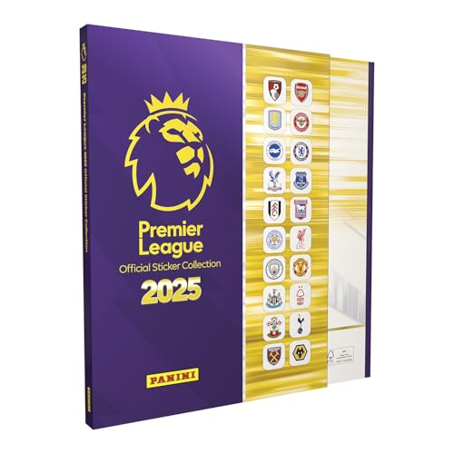 Premier League 2025 Offizielle Sticker-Kollektion – fester Einband von Panini