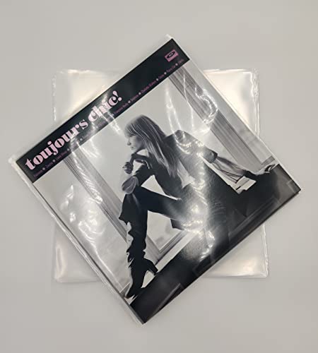 100er Packung Hochwertige Plastikhüllen 250 Maß Für Vinyl-LP 30.48cm von Panmer