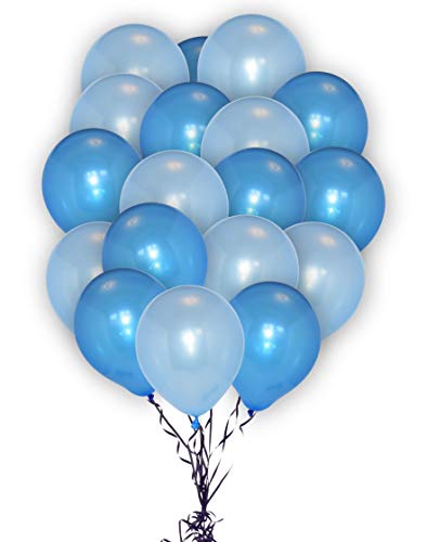 30,5 cm gemischte bunte Perlen-Metallic-Luftballons – Packung mit 20 Stück für Verlobung, Babyparty, Geburtstag, Jahrestag, Hochzeit, Party, Dekoration, Luft- oder Heliumunterstützung, Latex-Ballon, von Sattie