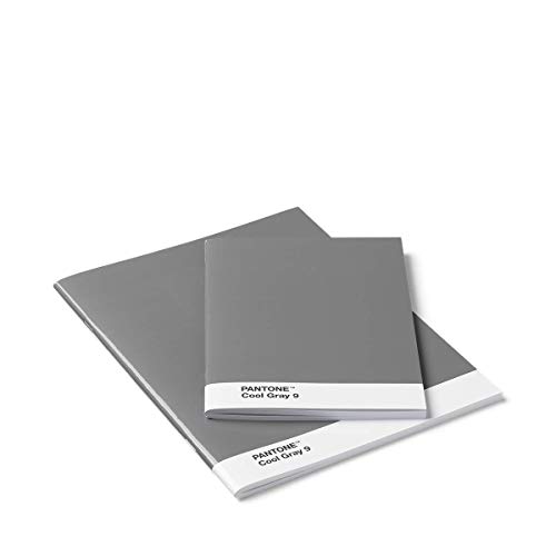 Pantone Blanko-Hefte, Booklet 2er-Set, cool gray 8 von Copenhagen Design