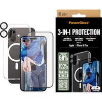 PanzerGlass™ 3-in-1 Schutz-Set für Apple iPhone 16 Plus von PanzerGlass™