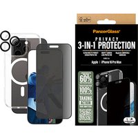 PanzerGlass™ 3-in-1 Schutz-Set für Apple iPhone 16 Pro Max von PanzerGlass™