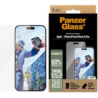 PanzerGlass™ Classic Fit Display-Schutzglas für Apple iPhone 16 Plus von PanzerGlass™